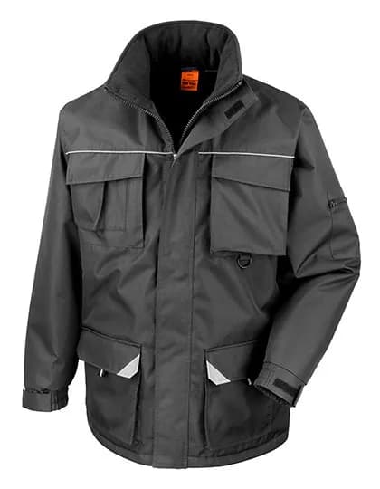 Sabre Long Coat – Schwarz
