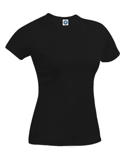 Ladies’ Organic Cotton T-Shirt GL2/GL2-T – Schwarz