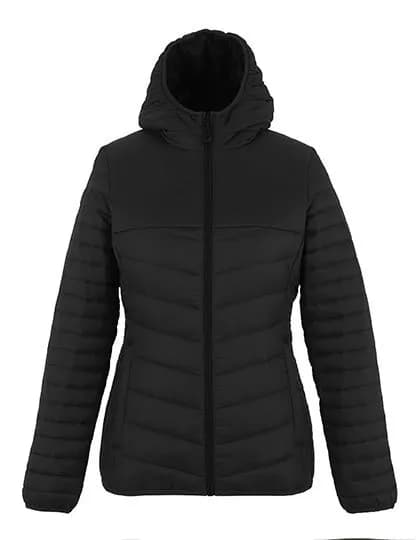 Women’s Loftlite Hooded Baffle Jacket – Noir