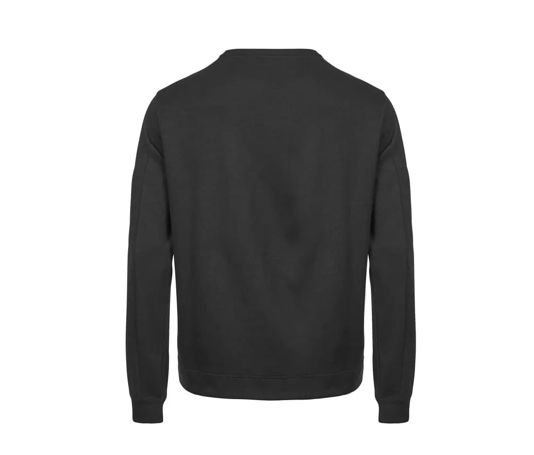 Athletic Crew Neck Sweat – Schwarz – Rückansicht