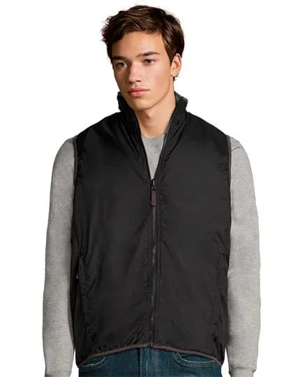 Unisex Reversible Bodywarmer Winner – Noir