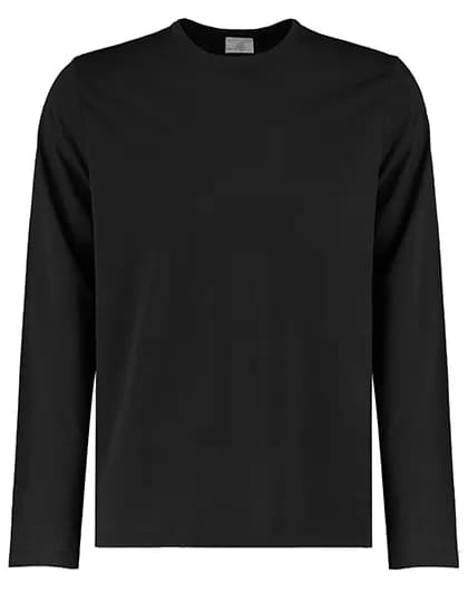 Fashion Fit Long Sleeve Superwash® 60° Tee – Schwarz