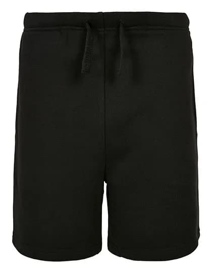 Kids Basic Sweatshorts – Schwarz