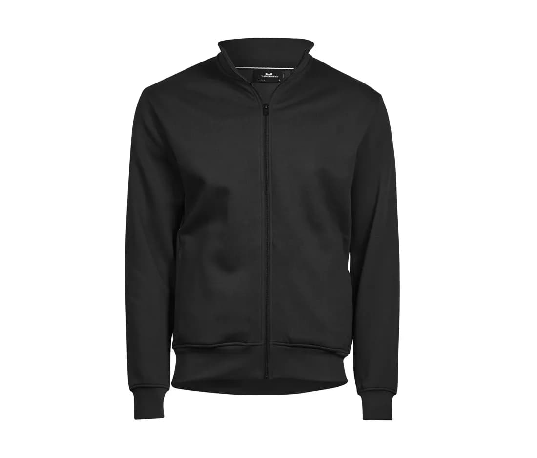 Full Zip Cardigan – Schwarz