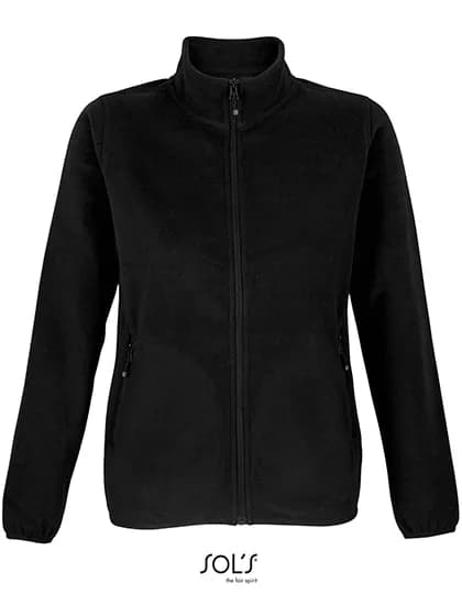 Women’s Factor Zipped Fleece Jacket – Noir