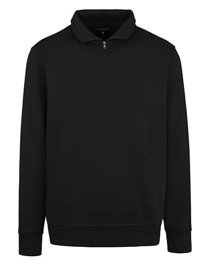 Unisex Premium Zip-Sweatshirt – Schwarz