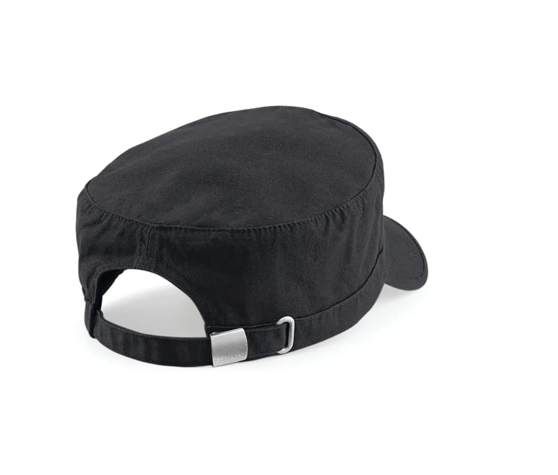 Army Cap – Schwarz – Rückansicht