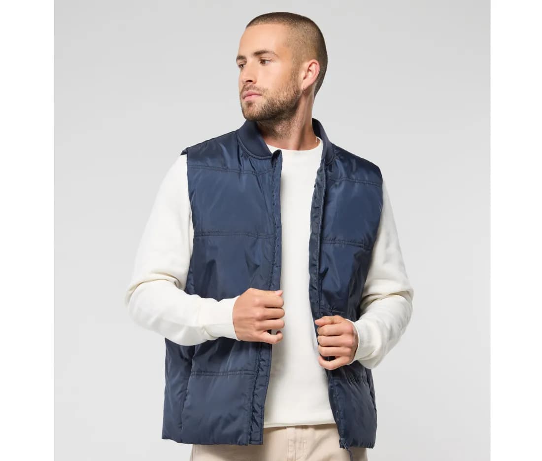 Unisex Bodywarmer mit recycelter
