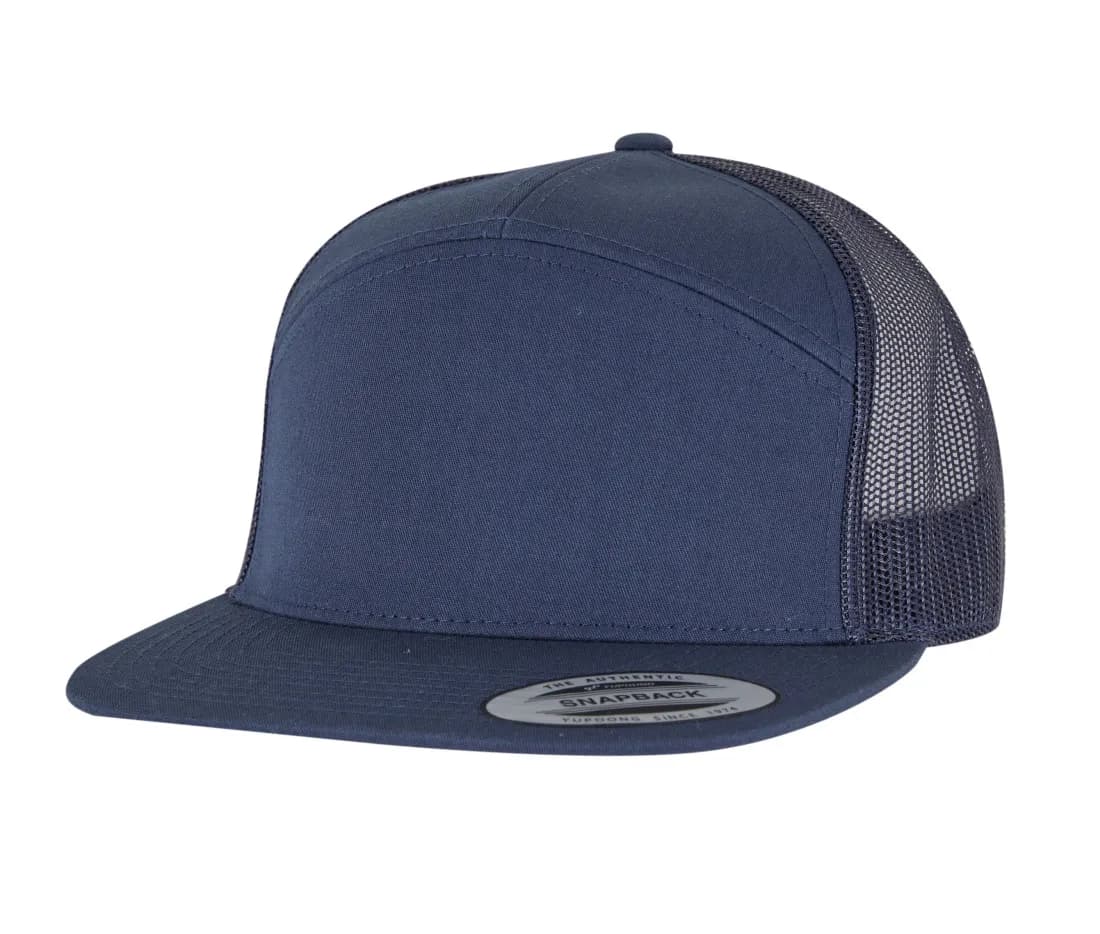 7 Panel Classic Trucker Cap