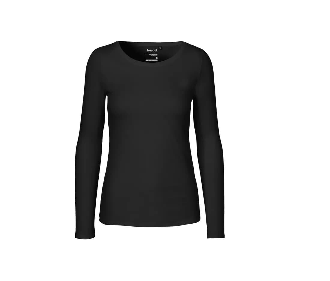 T-shirt manches longues en coton bio femme