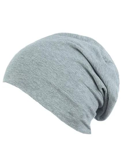 Unisex Beanie – Grau meliert