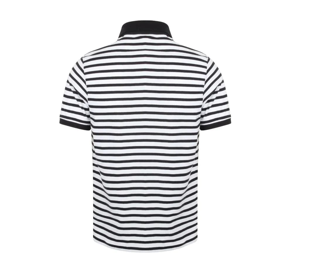Polo rayé en jersey