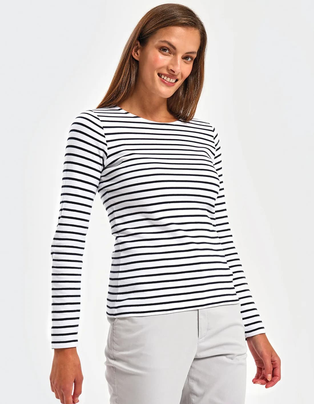 Women’s Marinière Coastal Long Sleeve Tee