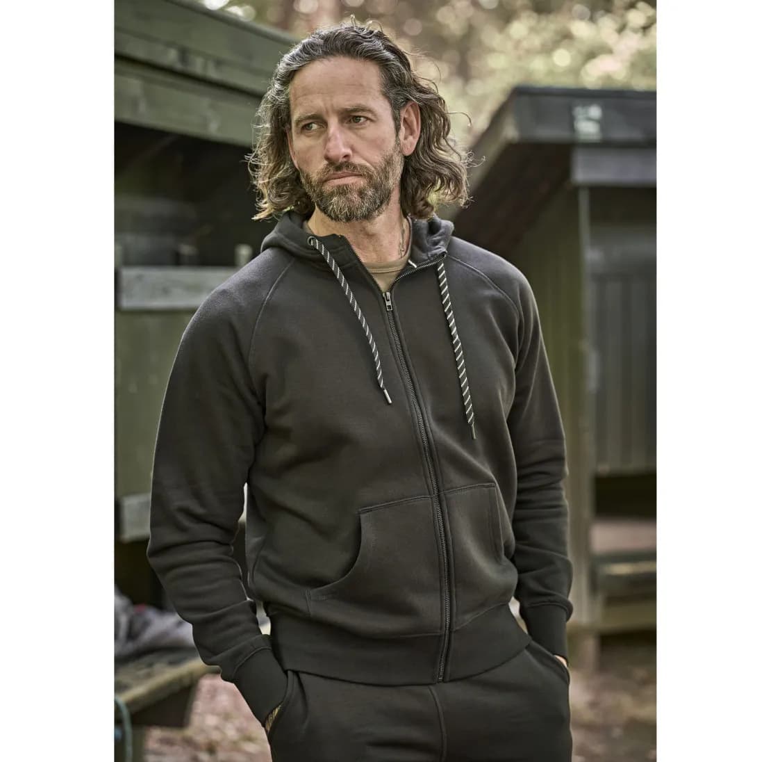 TEE JAYS Fashion Full Zip Hood Herren