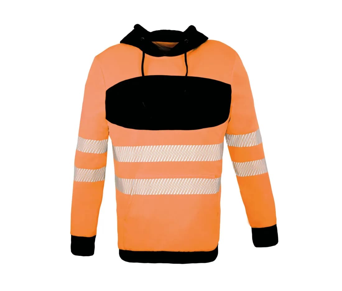 Eos Hoody – Orange / Schwarz