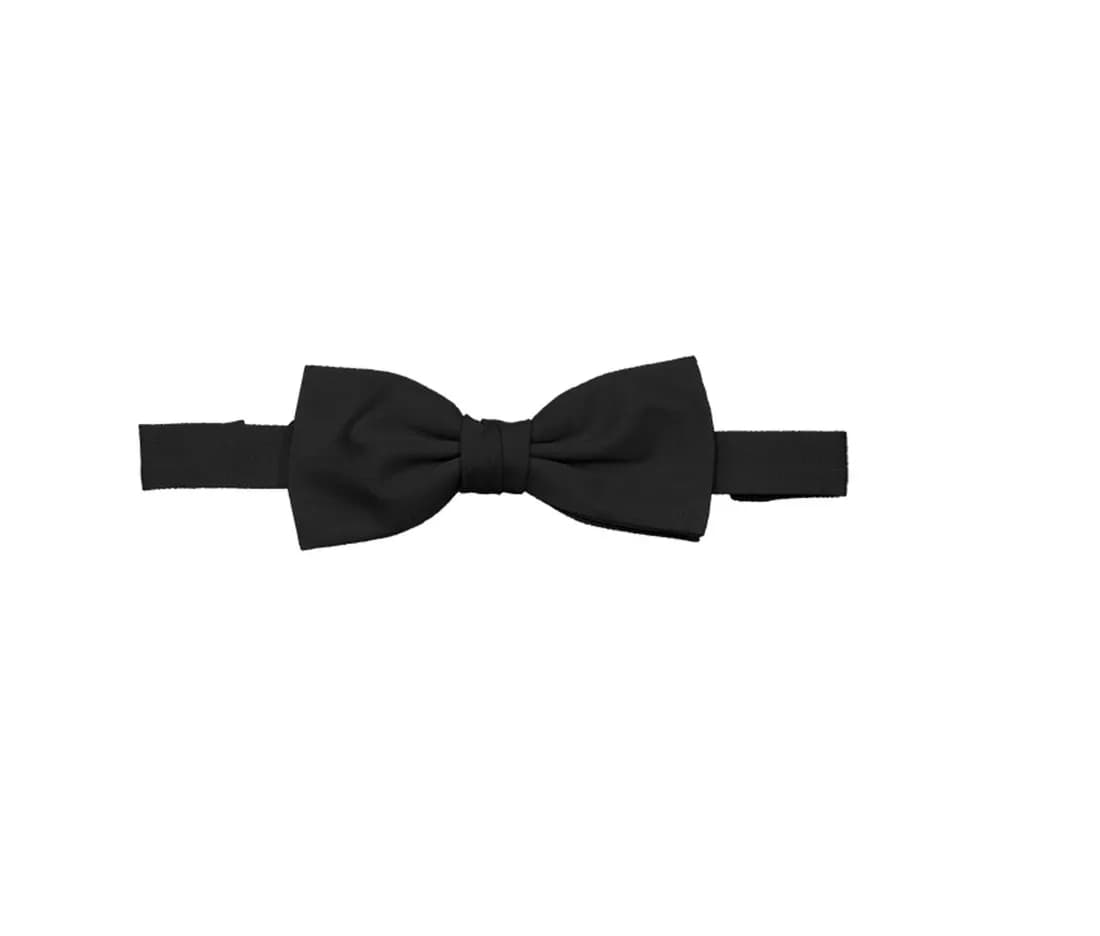 Twill Bow Tie – Schwarz