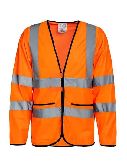 Hi-Vis Lightweight Safety Jacket Andorra – Orange