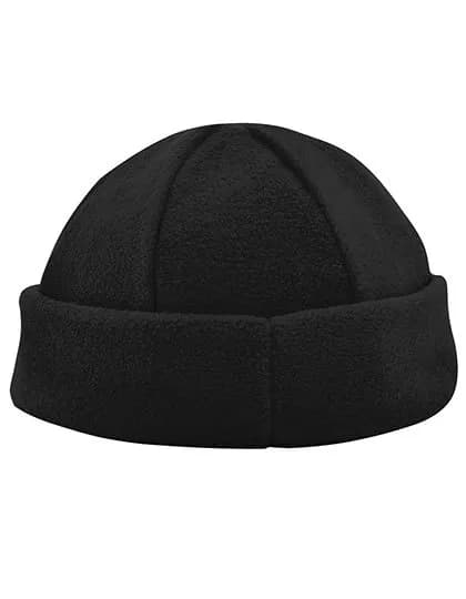 Fleece Winter Hat – Schwarz