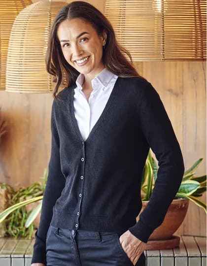 Ladies’ Lightweight V-Neck Short Cardigan
