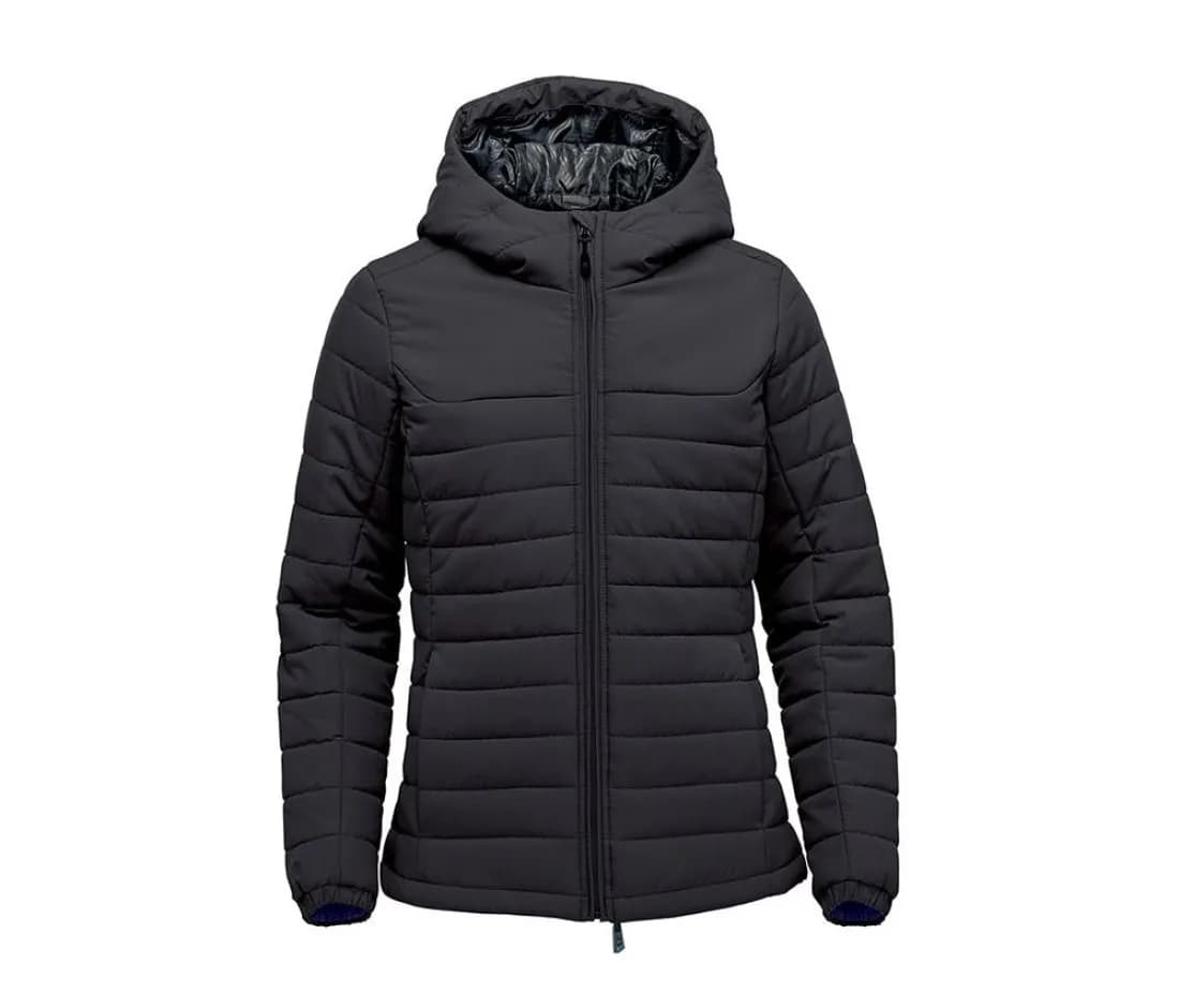 W's Nautilus Quilted Hoody – Noir