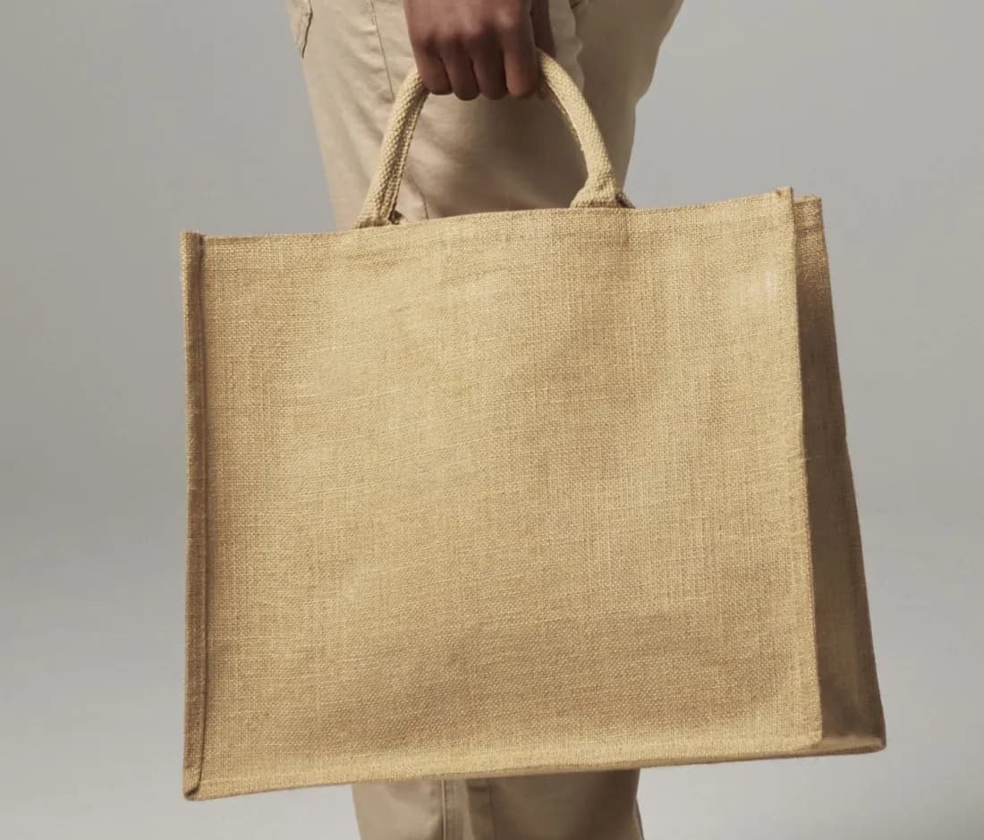 Jute Jumbo Shopper