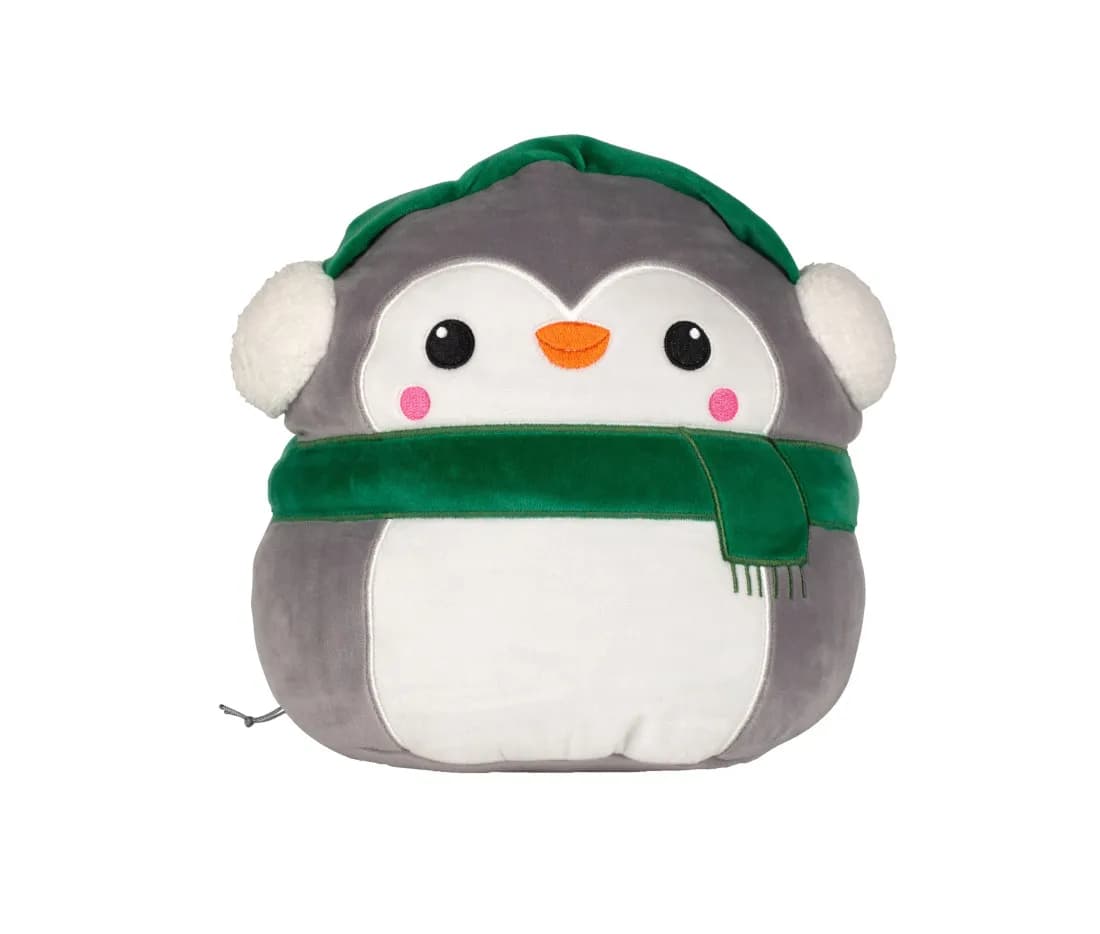 Squidgy Penguin – Gris / Blanc