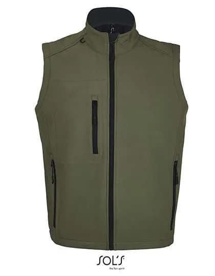 Men’s Sleeveless Softshell Rallye – Oliv