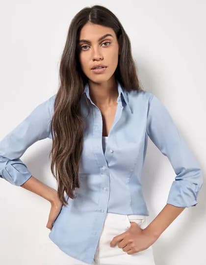 Women’s Tailored Fit Corporate Oxford Shirt Long Sleeve