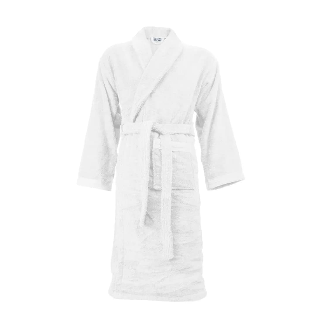 Organic Bathrobe – Weiss