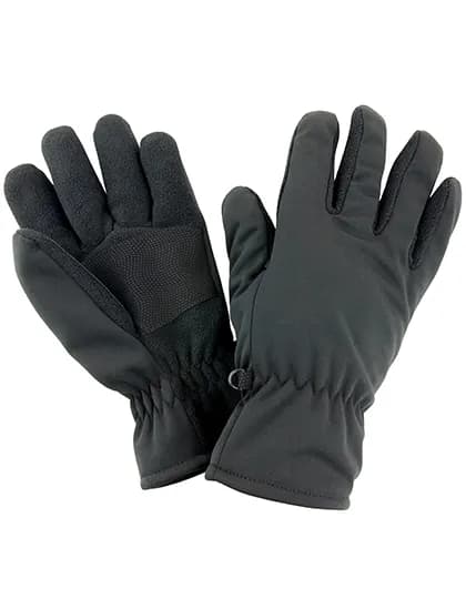 Softshell Thermal Glove – Schwarz