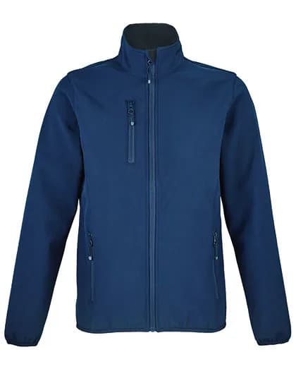 Women’s Falcon Zipped Softshell Jacket – Blau
