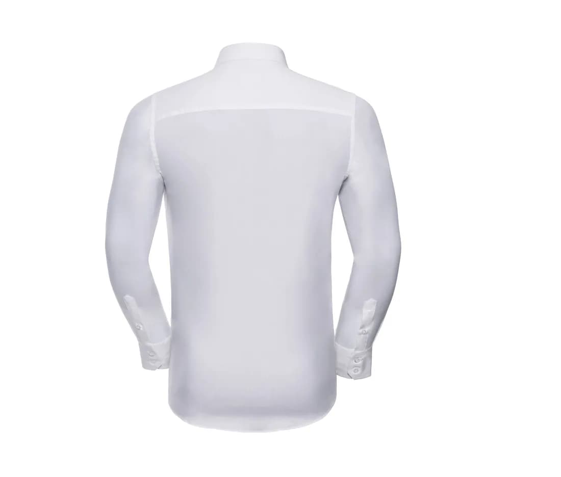 Chemise stretch cintrée manches longues homme