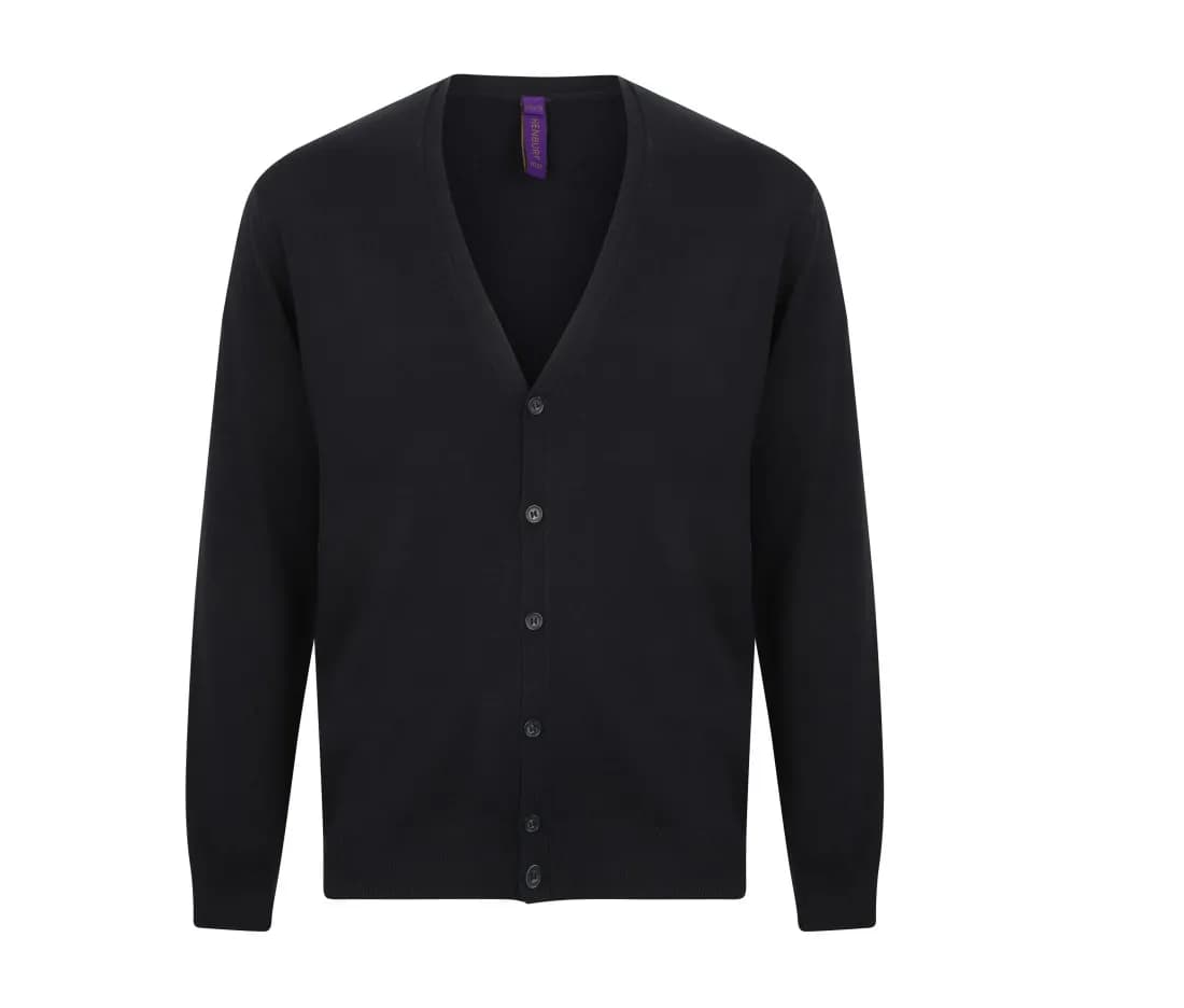 Herren Cardigan mit V-Ausschnitt – Marine