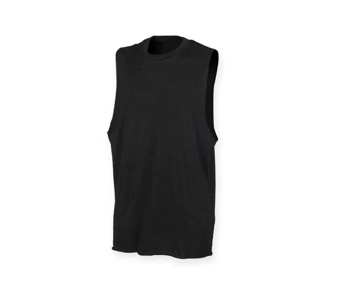 Débardeur col montant homme