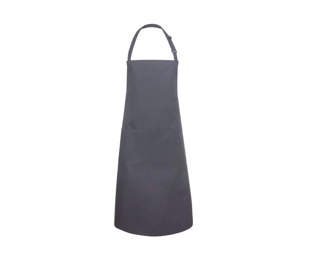Tablier à bavette «Basic» avec boucle et poche