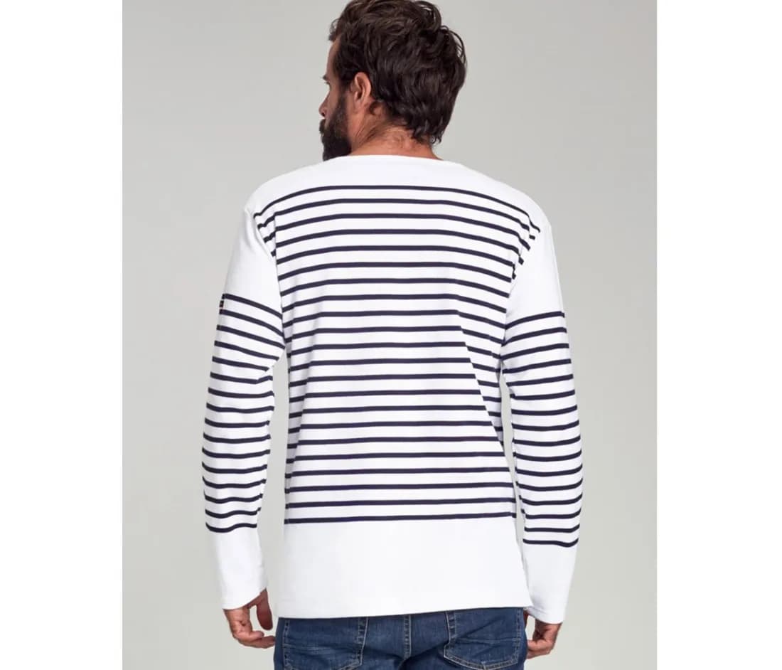 Amiral – Weiss / Marine – Rückansicht