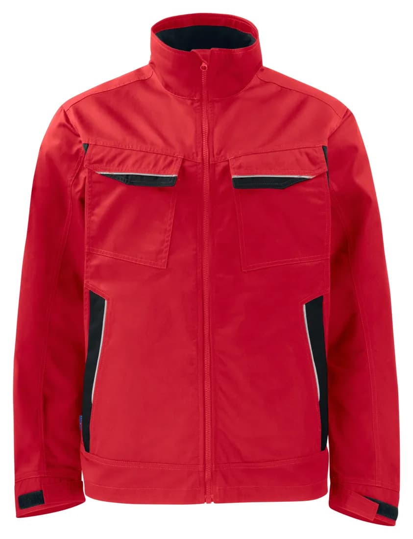 5425 Service Jacke mit Kontrastelementen