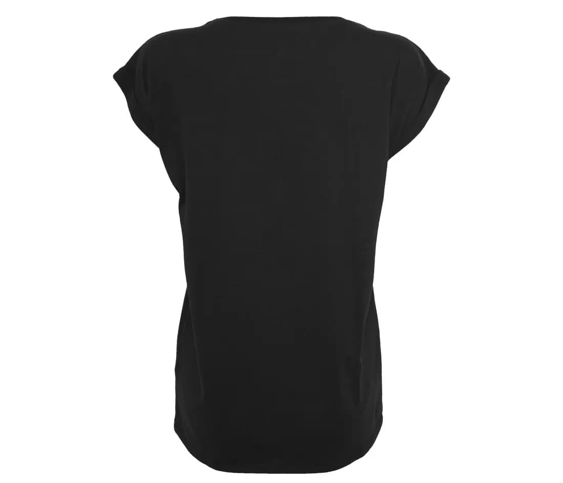 T-shirt bio épaules tombantes femme