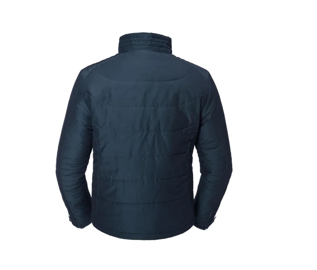 Herren Jacke «Cross» – Dunkelmarine – Rückansicht