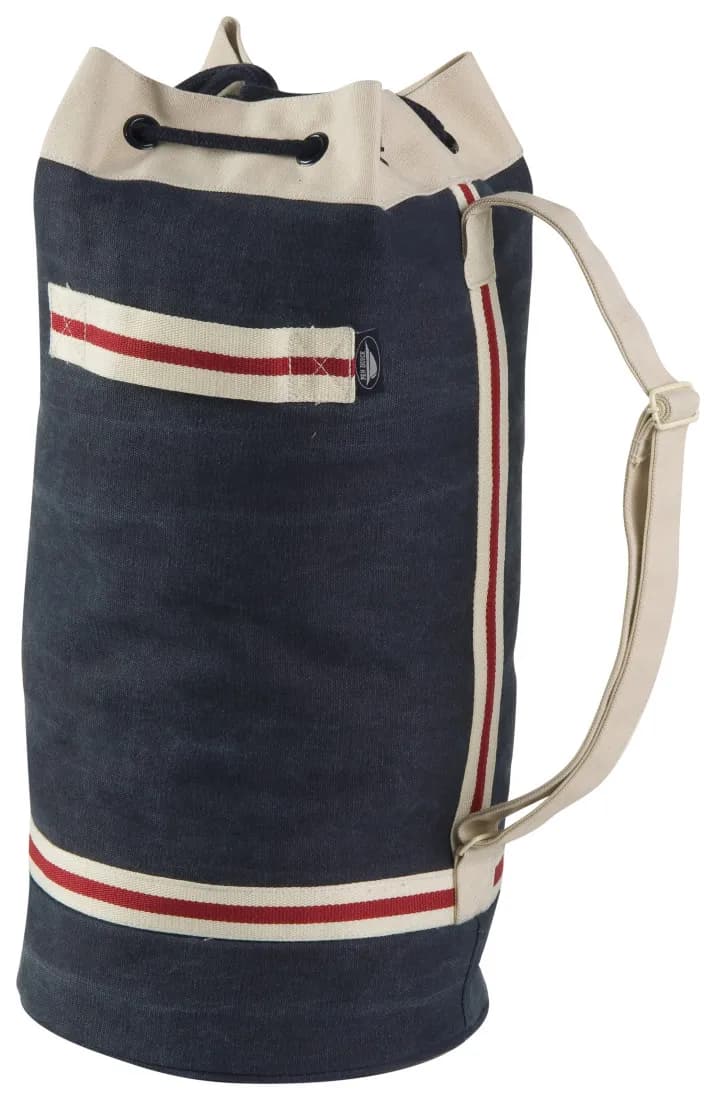 Sac bandoulière en toile «Marine»