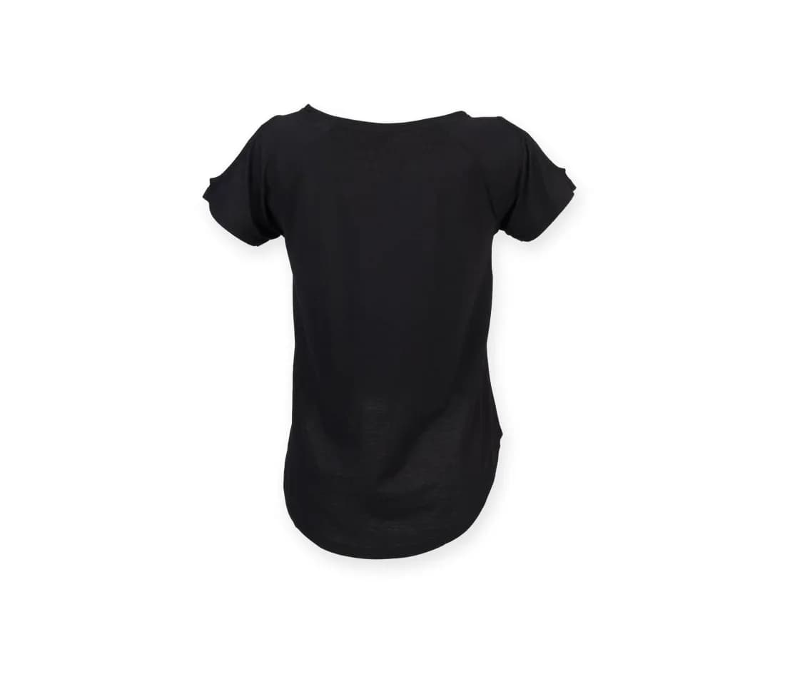 T-Shirt with Drop Tail