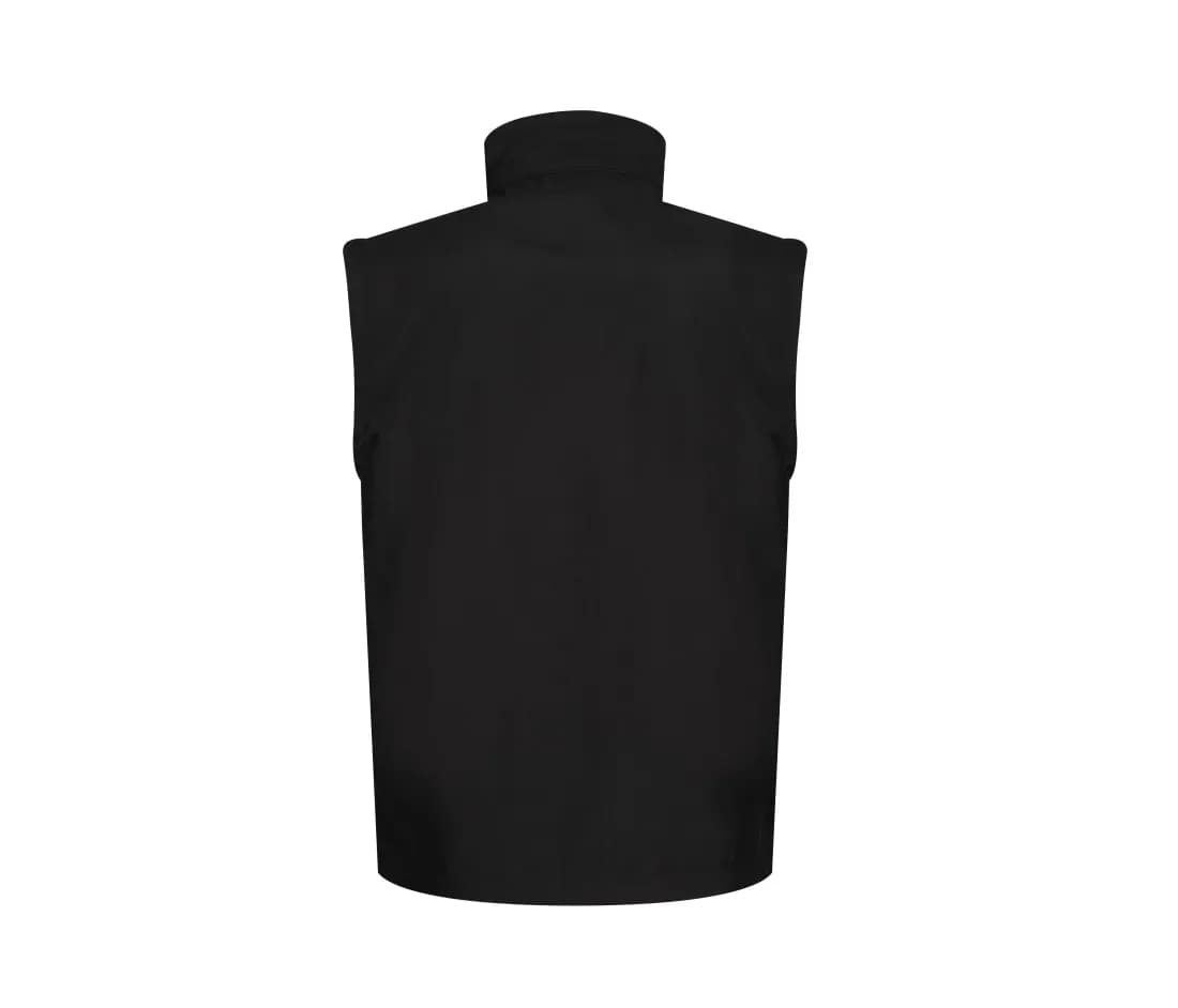 Ablaze Printable Bodywarmer – Schwarz – Rückansicht