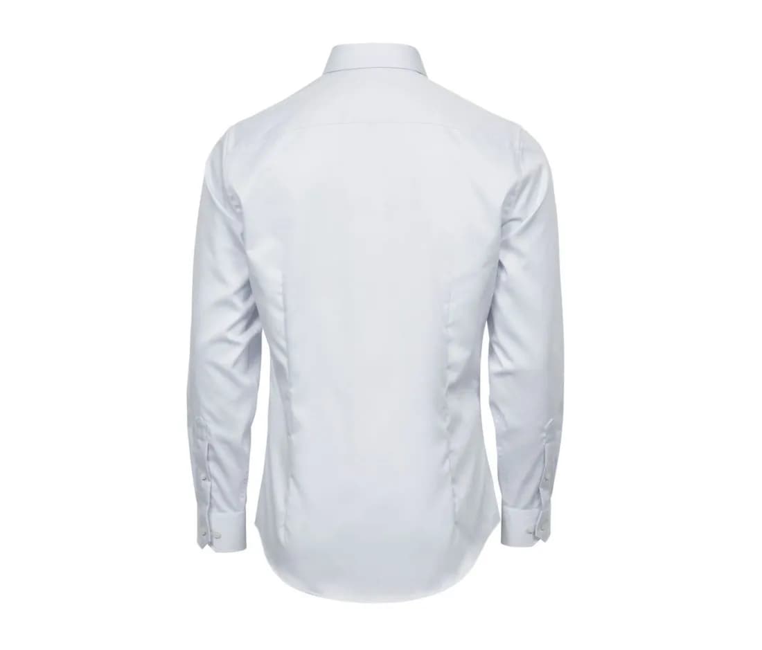 Luxury Shirt Comfort Fit – Weiss – Rückansicht