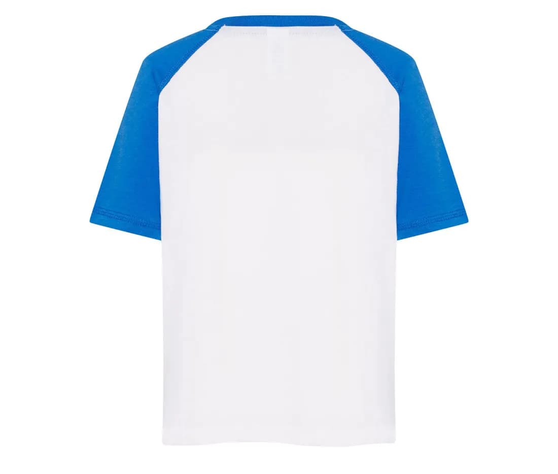 Kid Urban Baseball – Weiss / Royalblau – Rückansicht