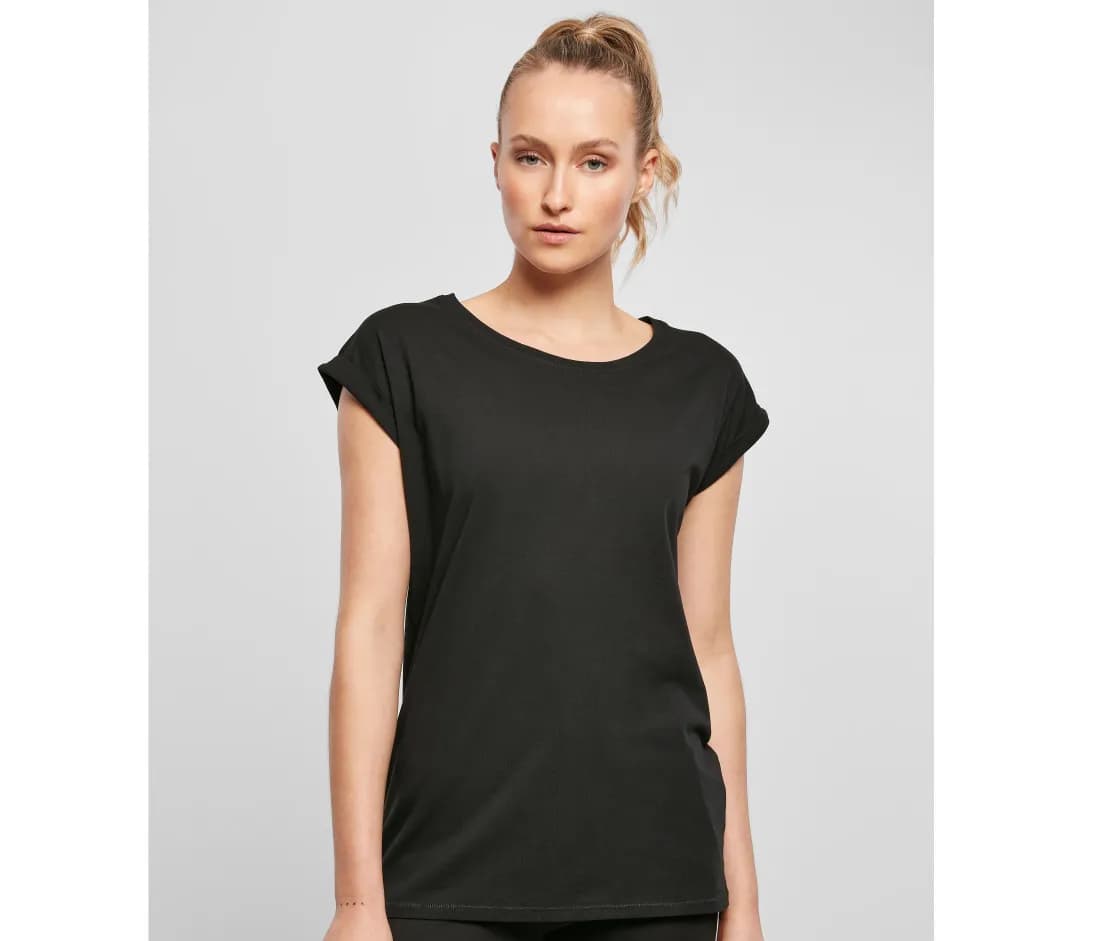 Ladies Organic Extended Shoulder Tee