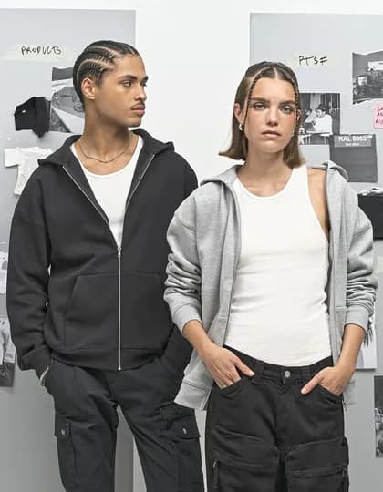 Unisex Full-Zip Hoodie Jelo