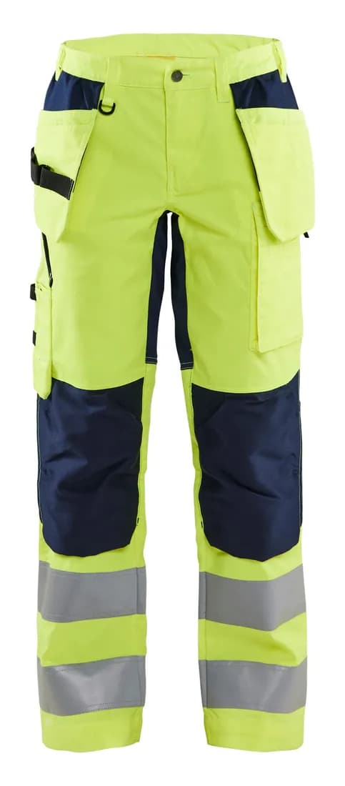 Damen High Vis Arbeitshose mit Stretch