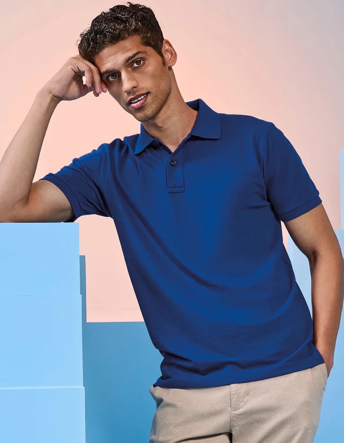 Men’s Polycotton Blend Polo