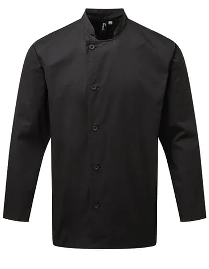 Essential Long Sleeve Chef’s Jacket – Noir