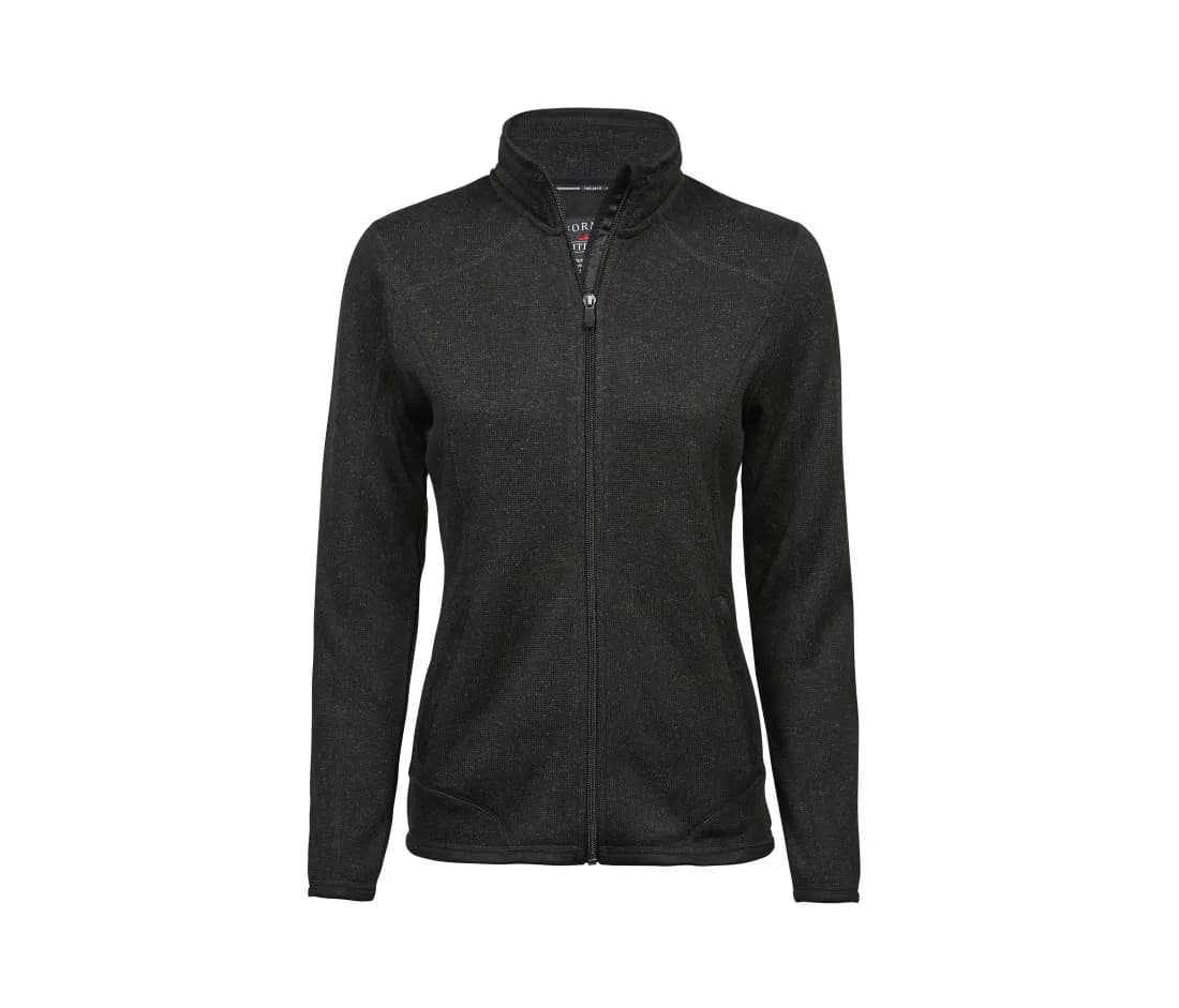 Damen Outdoor-Fleecejacke – Schwarz